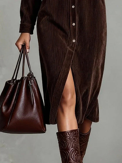 Classic elegant everyday casual dress for women | Lorena -6