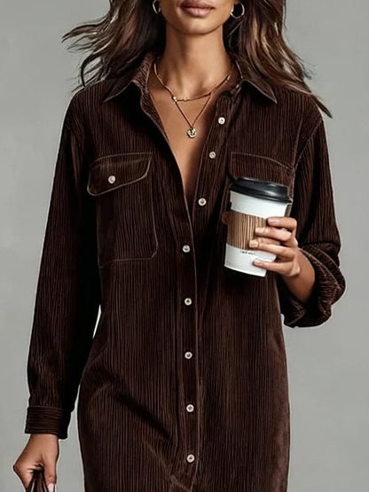 Classic elegant everyday casual dress for women | Lorena -5