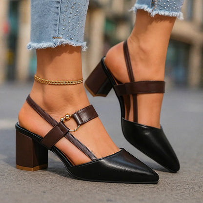 Comfortable elegant everyday heels for women | Elowen -7