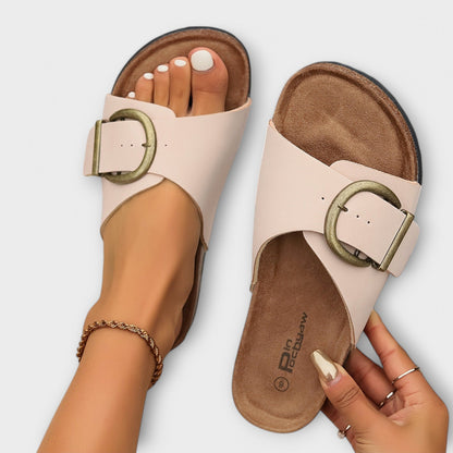Comfortable soft-glide everyday sandals for women | Lynn -3