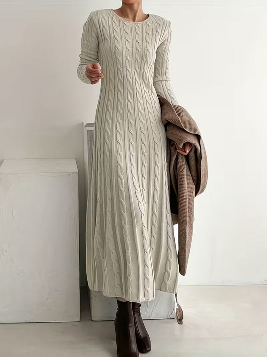 Elegant everyday long dress for women | Vanessa -1