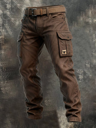 Heavy-duty insulated utility trousers for men | David -1