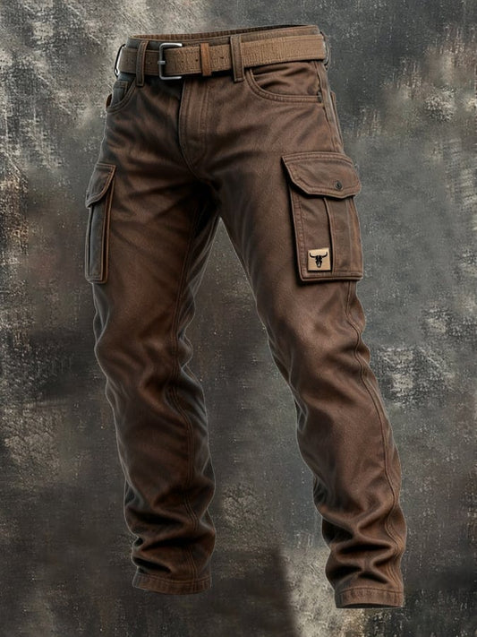 Heavy-duty insulated utility trousers for men | David -1