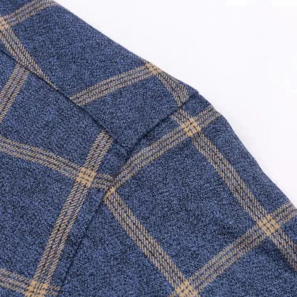 Classic refined check everyday shirt for men | Ethane -8