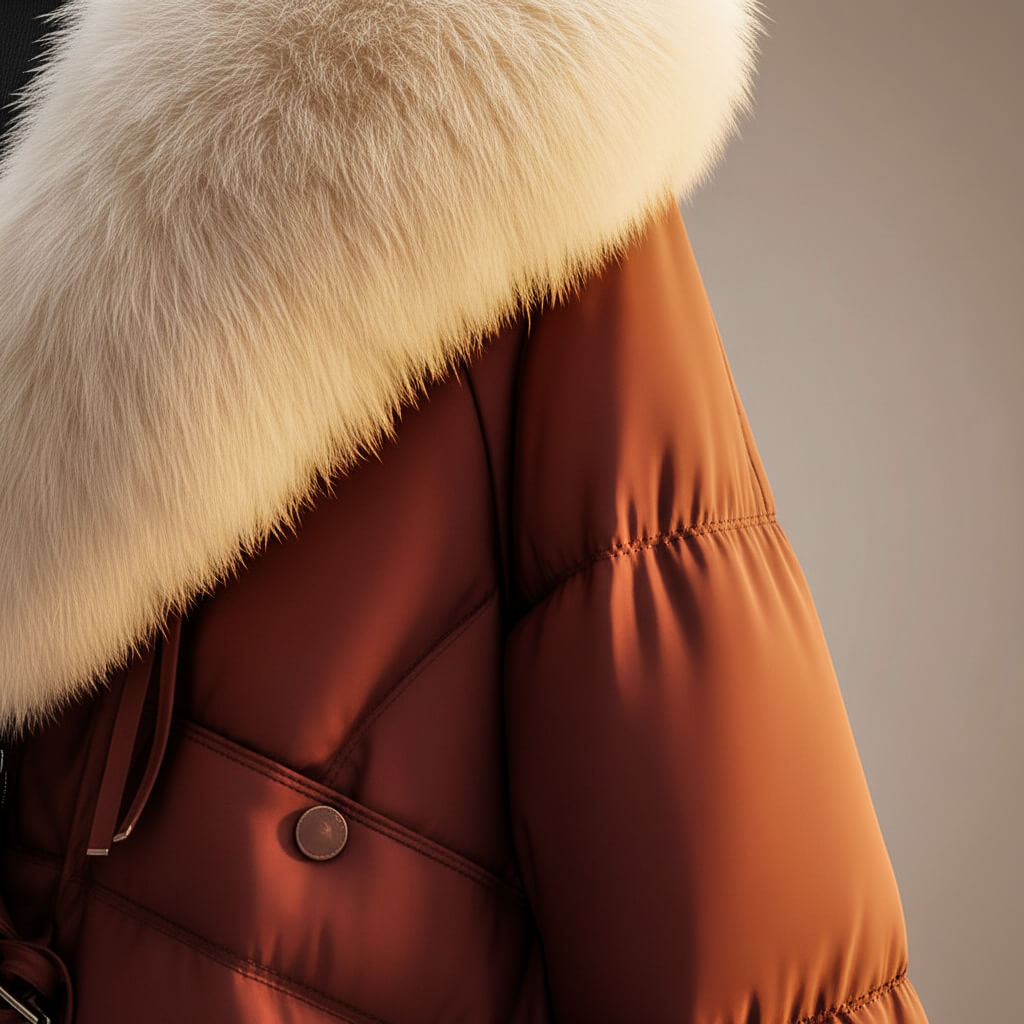 Elegant structured winter coat for women | Marianne Elise -2