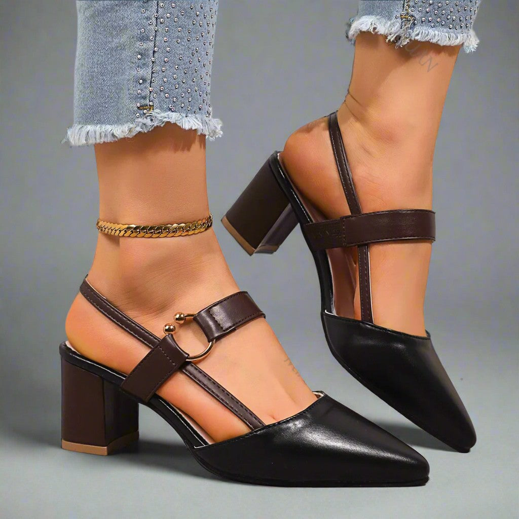 Comfortable elegant everyday heels for women | Elowen -3