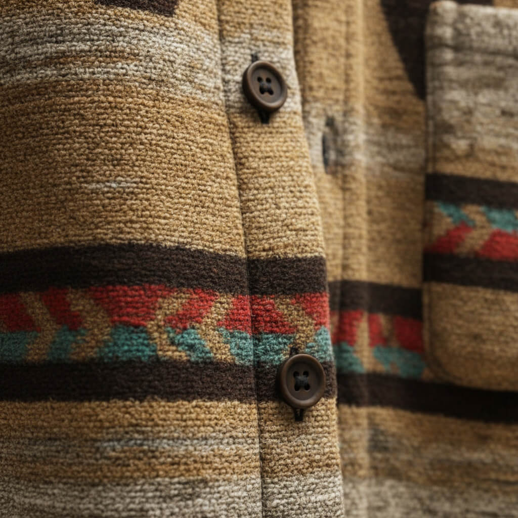 Patterned relaxed-fit casual jacket for men | Marcus -4