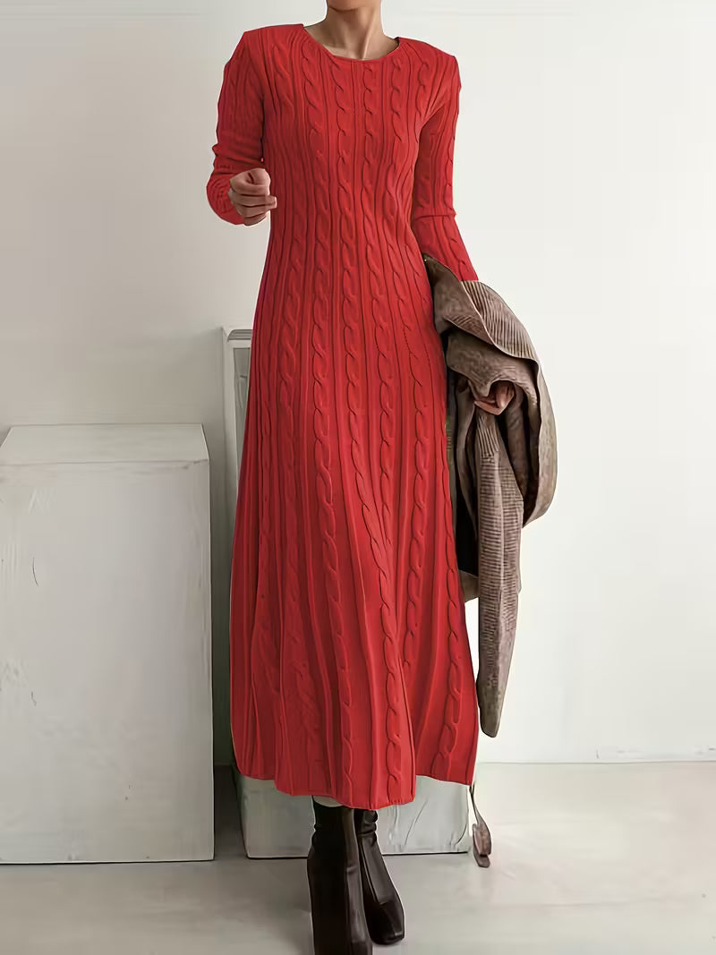 Elegant everyday long dress for women | Vanessa -4