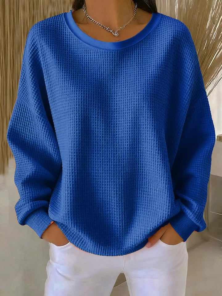 Classic everyday cosy sweater for women | Nora -8