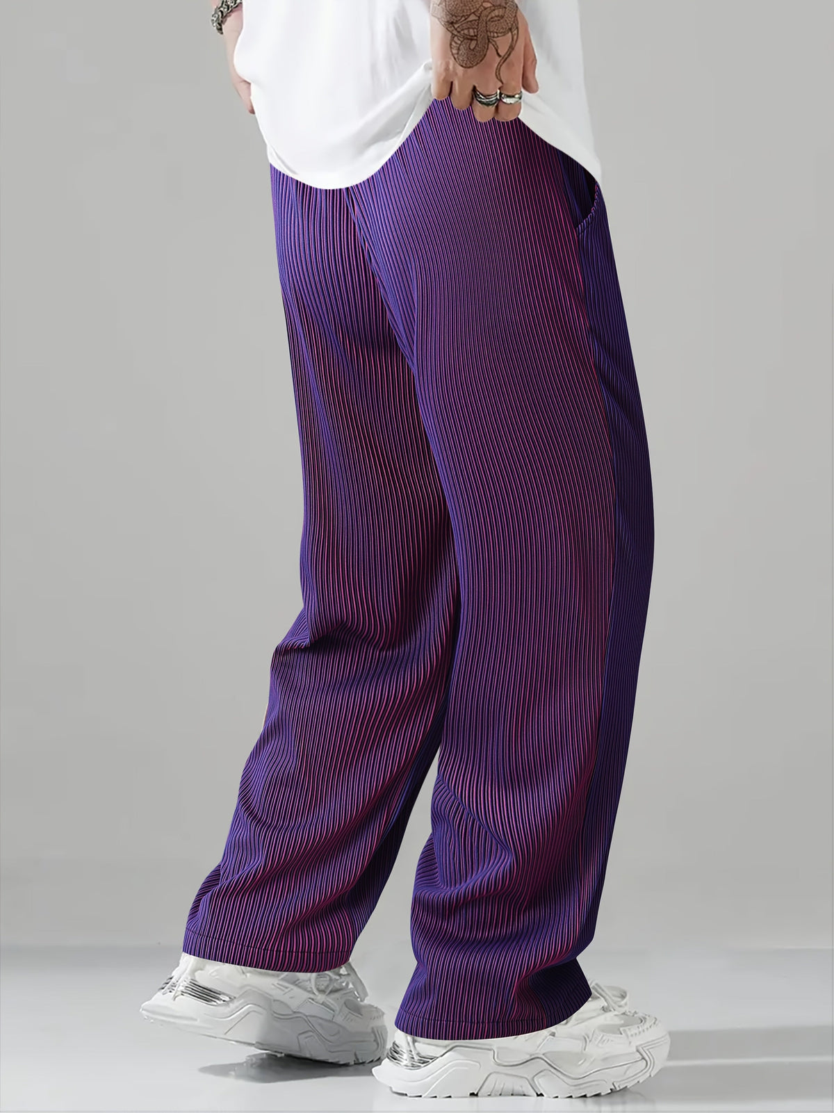 Relaxed fluid everyday casual trousers for men | Ellison -11