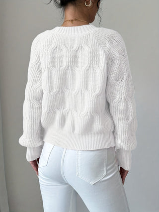 Elowen | Women's Bow Detail V Neck Knit Cardigan