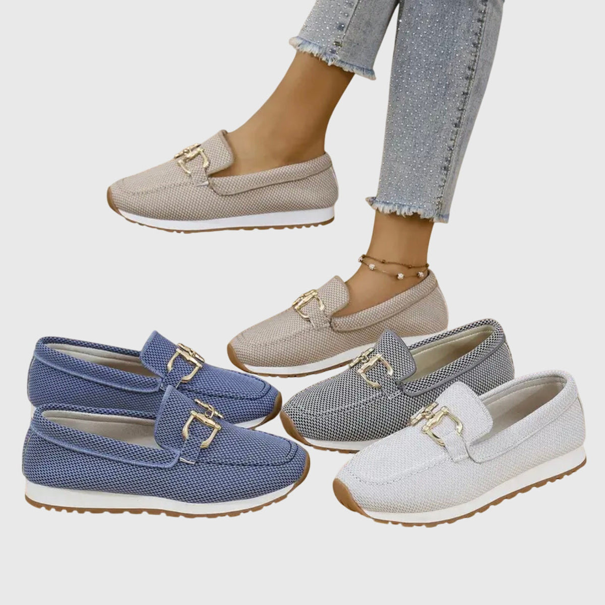 Orthopaedic-inspired refined everyday loafers for women | Elira -10