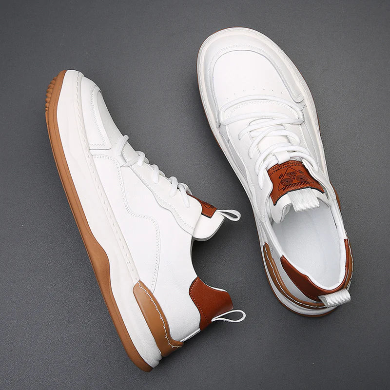 Noble Italian leather everyday trainers for men | Noble Italiana -12