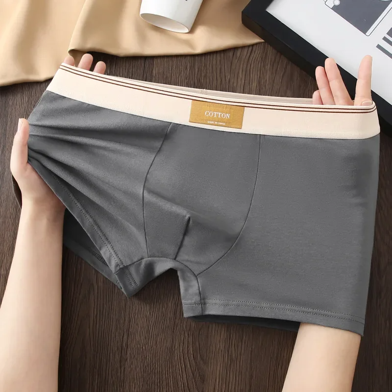 Classic cotton everyday boxer shorts for men | Cotton Theory -3