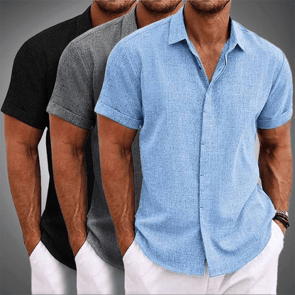 Classic everyday cotton casual shirt for men | Berreno -4
