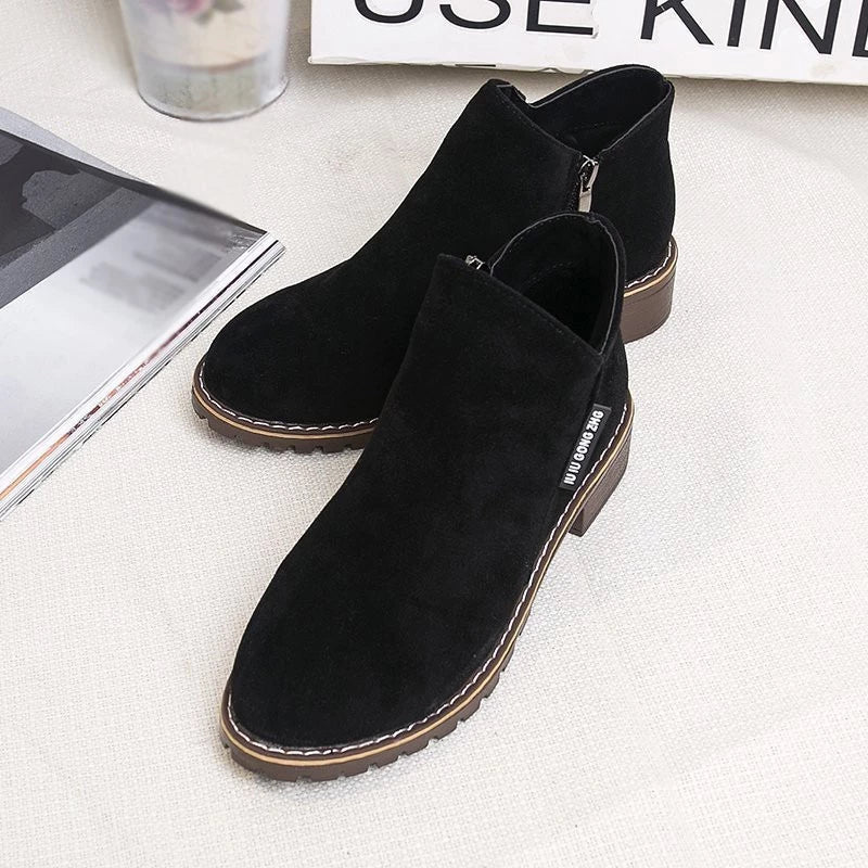 Genevieve | Women's Thick Sole Platform Ankle Boot