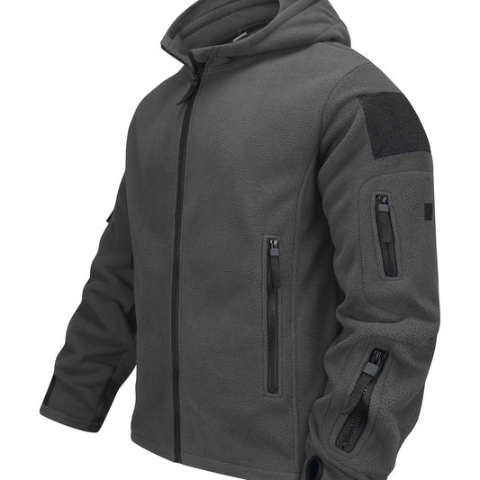 Rovan | Men's Hooded Zip Jacket with Chest Pockets