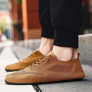 Mesh knit slip-on stretch everyday trainers for men | Airknit -19