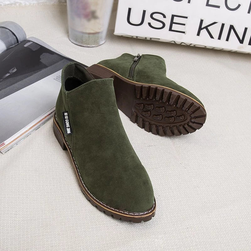 Genevieve | Women's Thick Sole Platform Ankle Boot