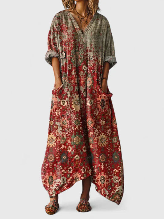 Elegant everyday relaxed dress for women | Mariana -1