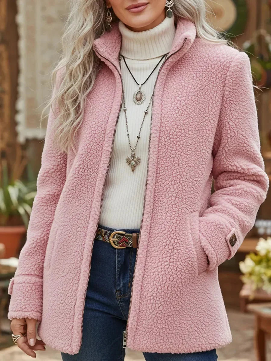 Marisole | Women's High Neck Zip Jacket