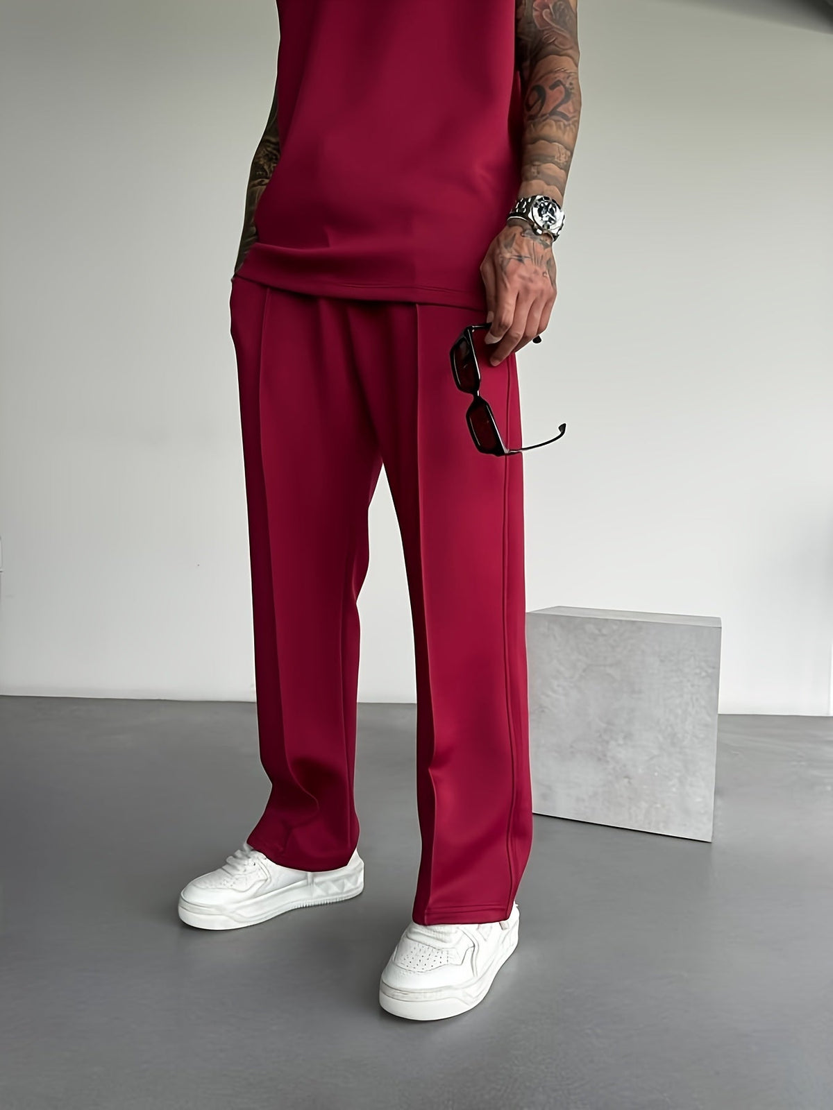 Smart pleated tailored everyday trousers for men | Ellison -14