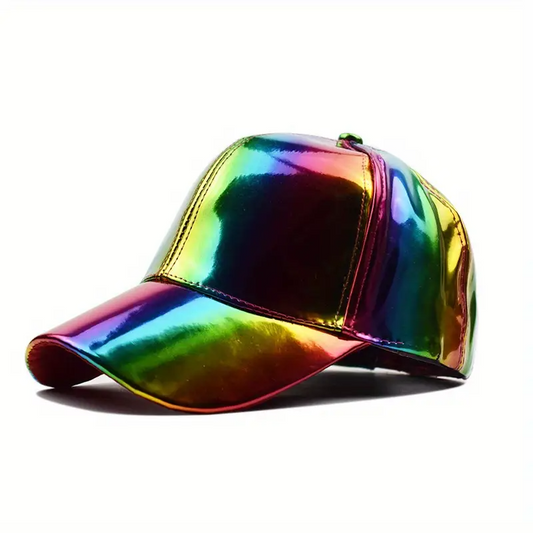 Metallic ombre casual cap for men | Metallic -1