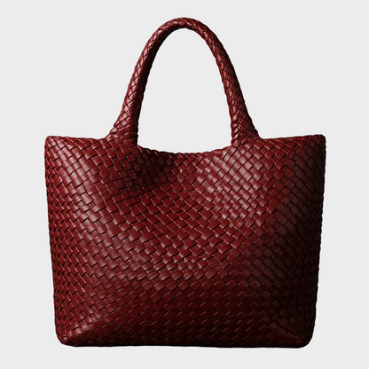 Ondine | Women's Handwoven Leather Tote Bag