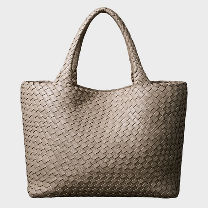 Ondine | Women's Handwoven Leather Tote Bag