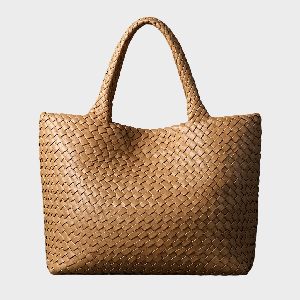 Ondine | Women's Handwoven Leather Tote Bag