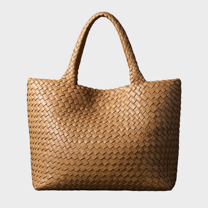 Ondine | Women's Handwoven Leather Tote Bag