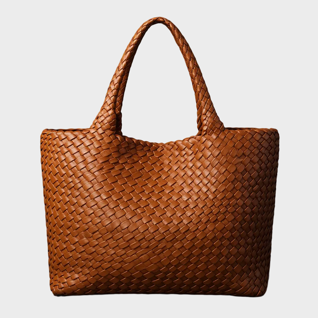 Ondine | Women's Handwoven Leather Tote Bag