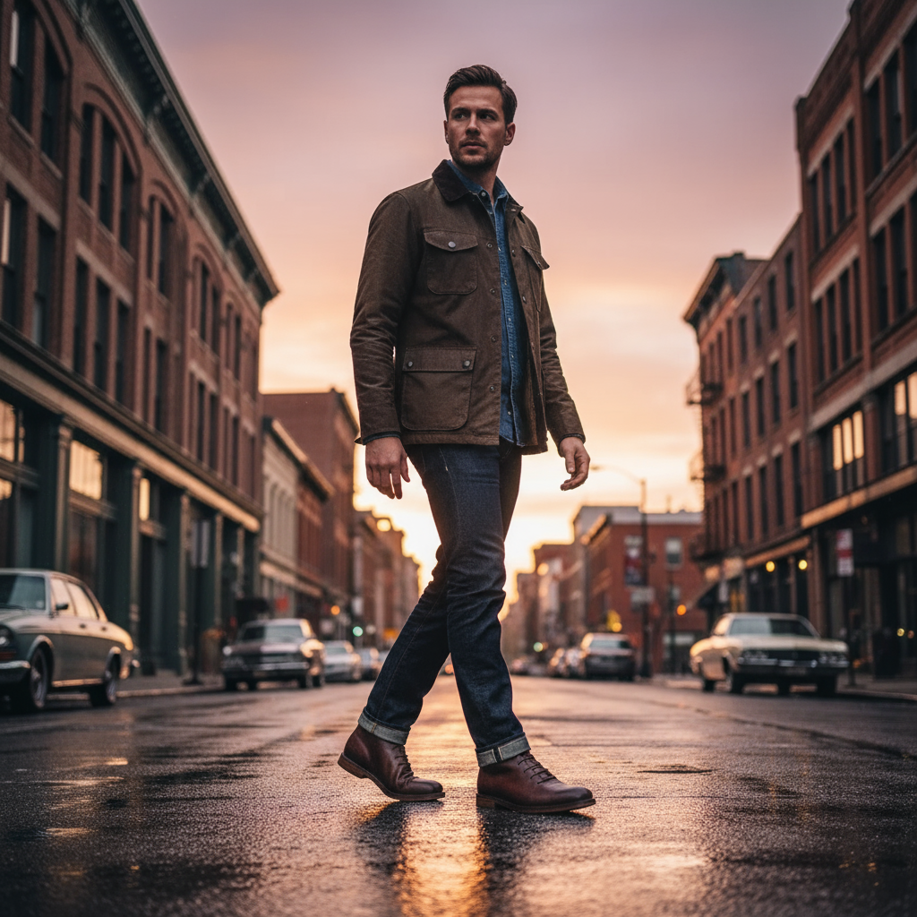 Full-grain leather Goodyear-welt boots for men | The Redwood -4