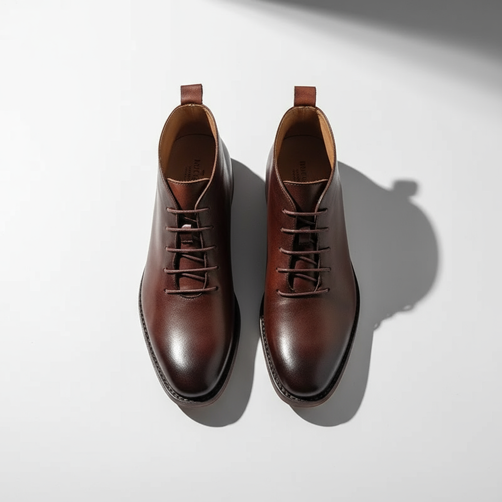Full-grain leather Goodyear-welt boots for men | The Redwood -10