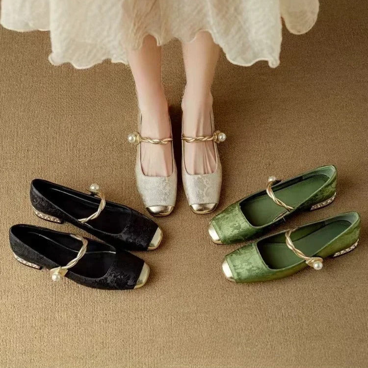 Orthopaedic mary jane everyday flat shoes for women | Mestelle -14