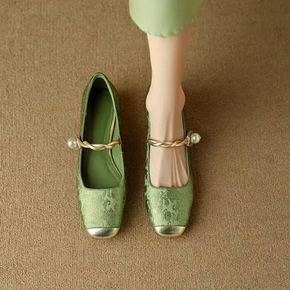 Orthopaedic mary jane everyday flat shoes for women | Mestelle -3