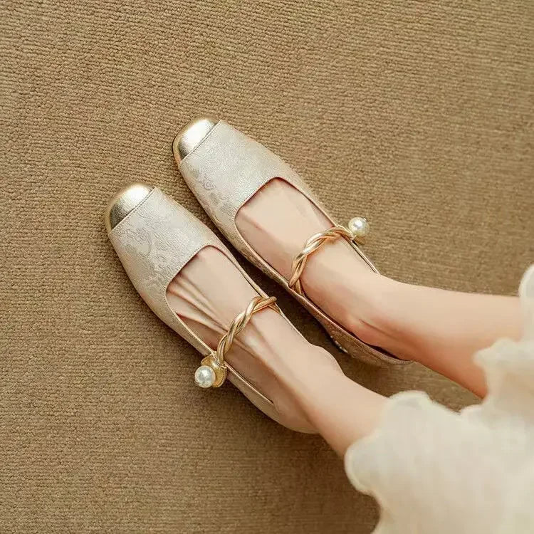Orthopaedic mary jane everyday flat shoes for women | Mestelle -10
