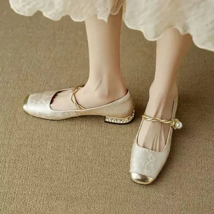 Orthopaedic mary jane everyday flat shoes for women | Mestelle -11