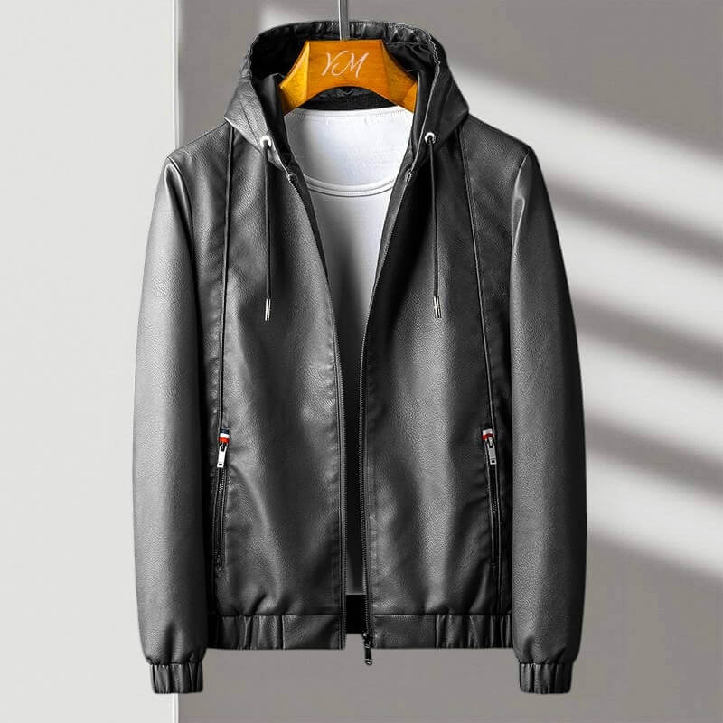 Hooded zip urban casual jacket for men | Aspen -2