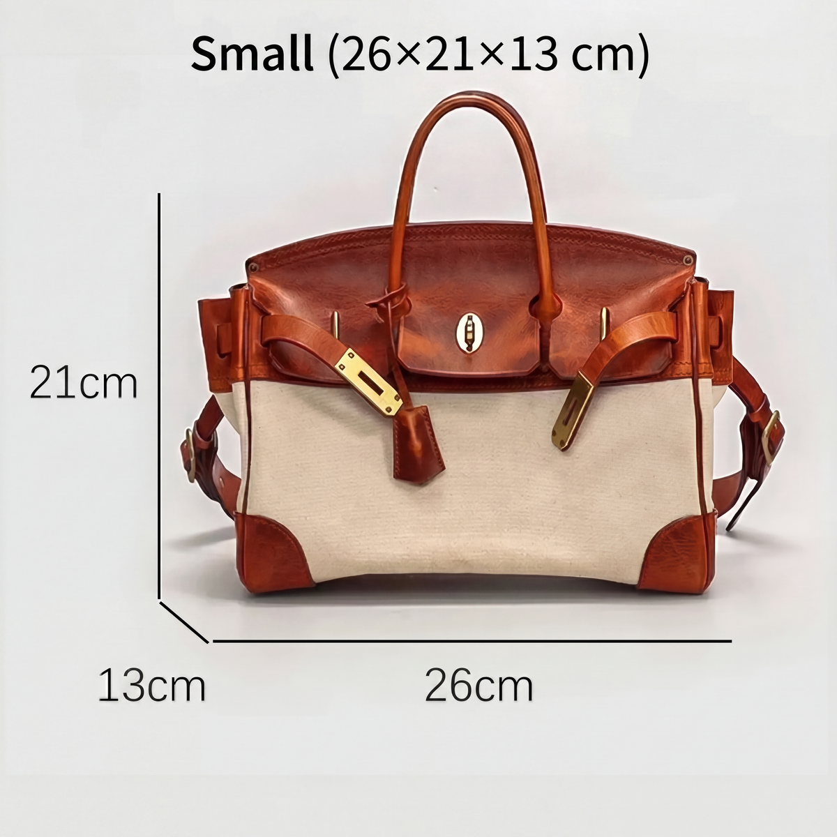 Fenwick | Women's Leather Canvas Weekend Bag