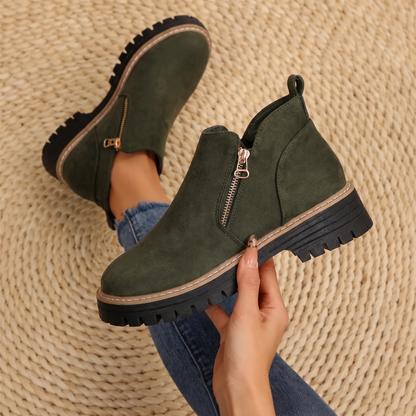 Beatrice | Women's Cushioned Wedge Ankle Boot