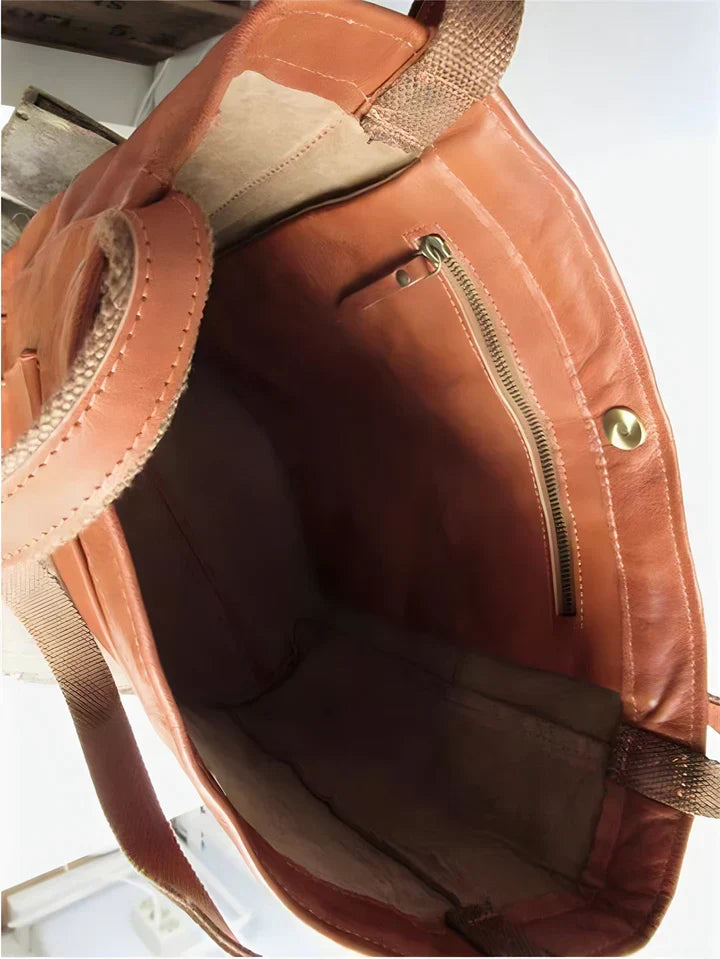 Charlotte | Women's Full Grain Leather Tote