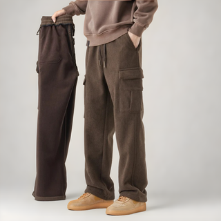 Relaxed stretch cargo sweatpants for men | Comfort Cargo -3