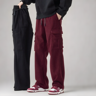 Relaxed stretch cargo sweatpants for men | Comfort Cargo -5