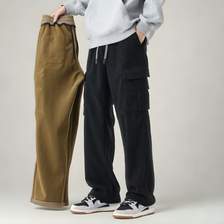 Relaxed stretch cargo sweatpants for men | Comfort Cargo -2