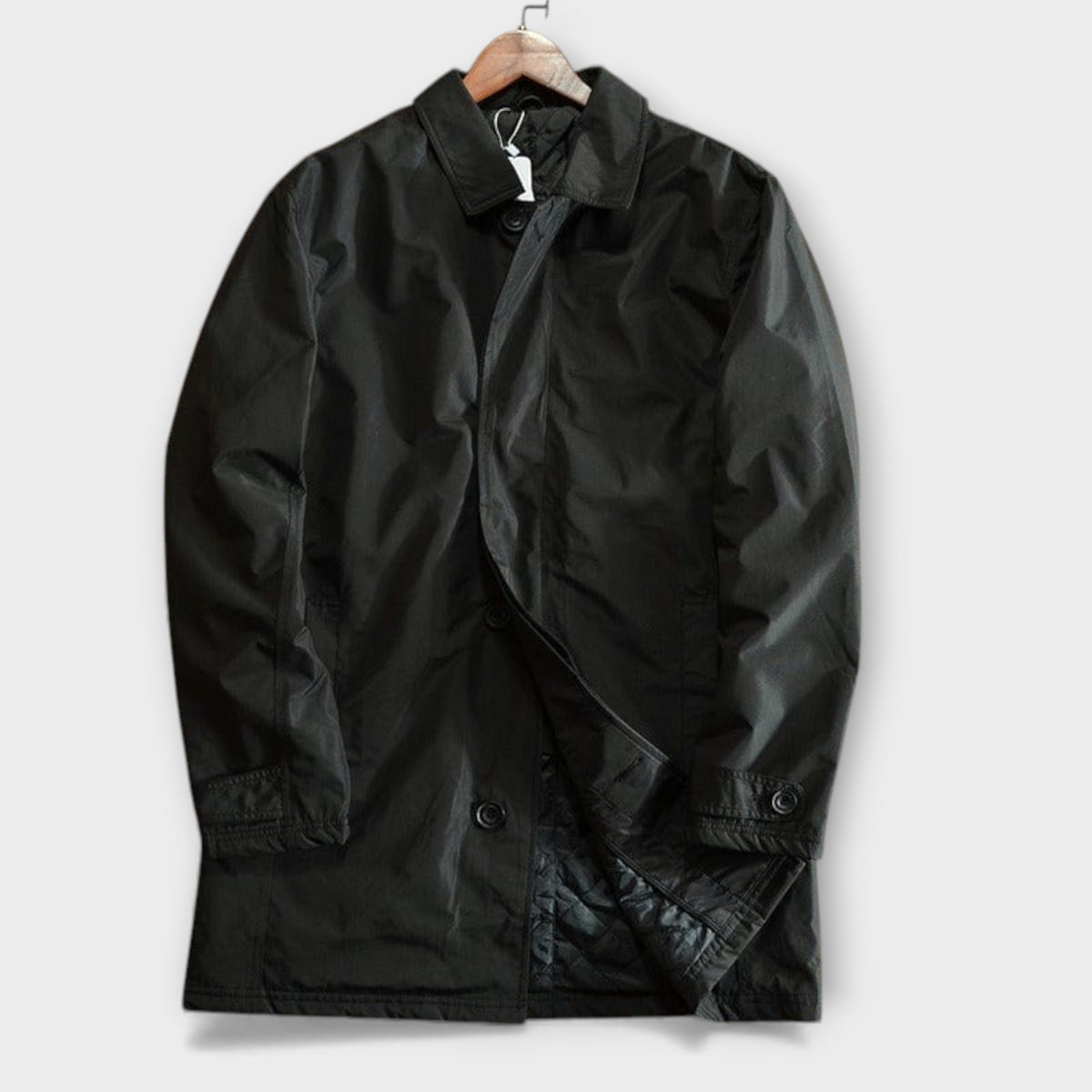 Quilted weather-ready everyday trench coat for women | Westvale -4