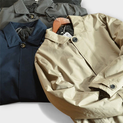 Quilted weather-ready everyday trench coat for women | Westvale -8
