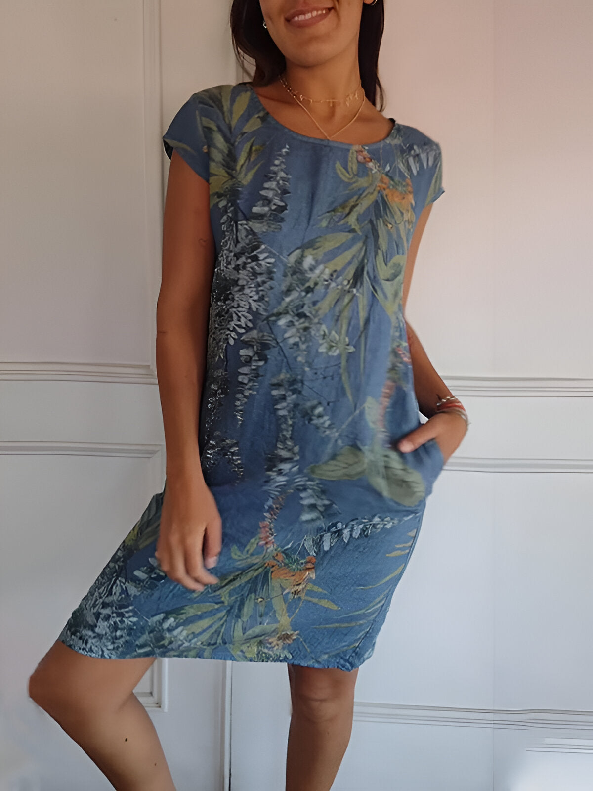 Fancy elegant summer everyday dress for women | Vicky -7