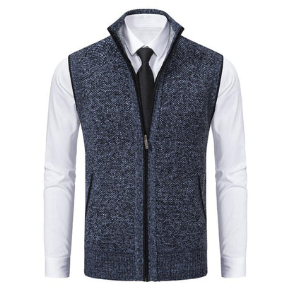 Elegant knitted Italian vest waistcoat for men | Kevin -2