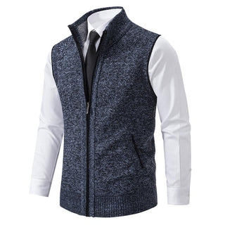 Elegant knitted Italian vest waistcoat for men | Kevin -1
